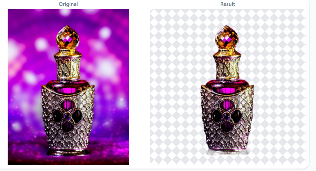 How to Remove Background from Perfume Bottle